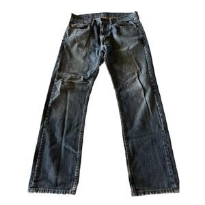 Levi’s 505 Jeans Men's 34x32 Medium Wash Denim Cotton Blue Outdoor Travel